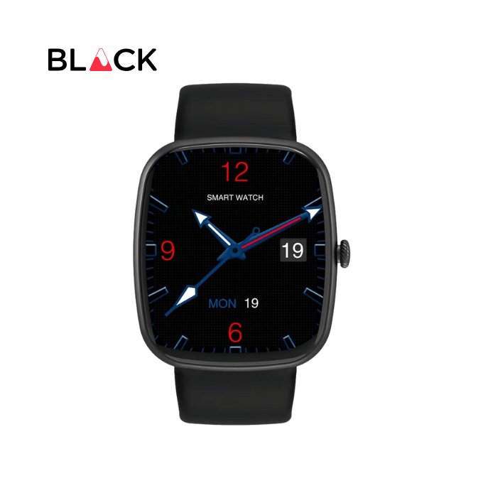 BLACK Fit 2S Health Monitor Smart Watch, upto 15 Day battery, 1.83in screen, 1Yr Warranty