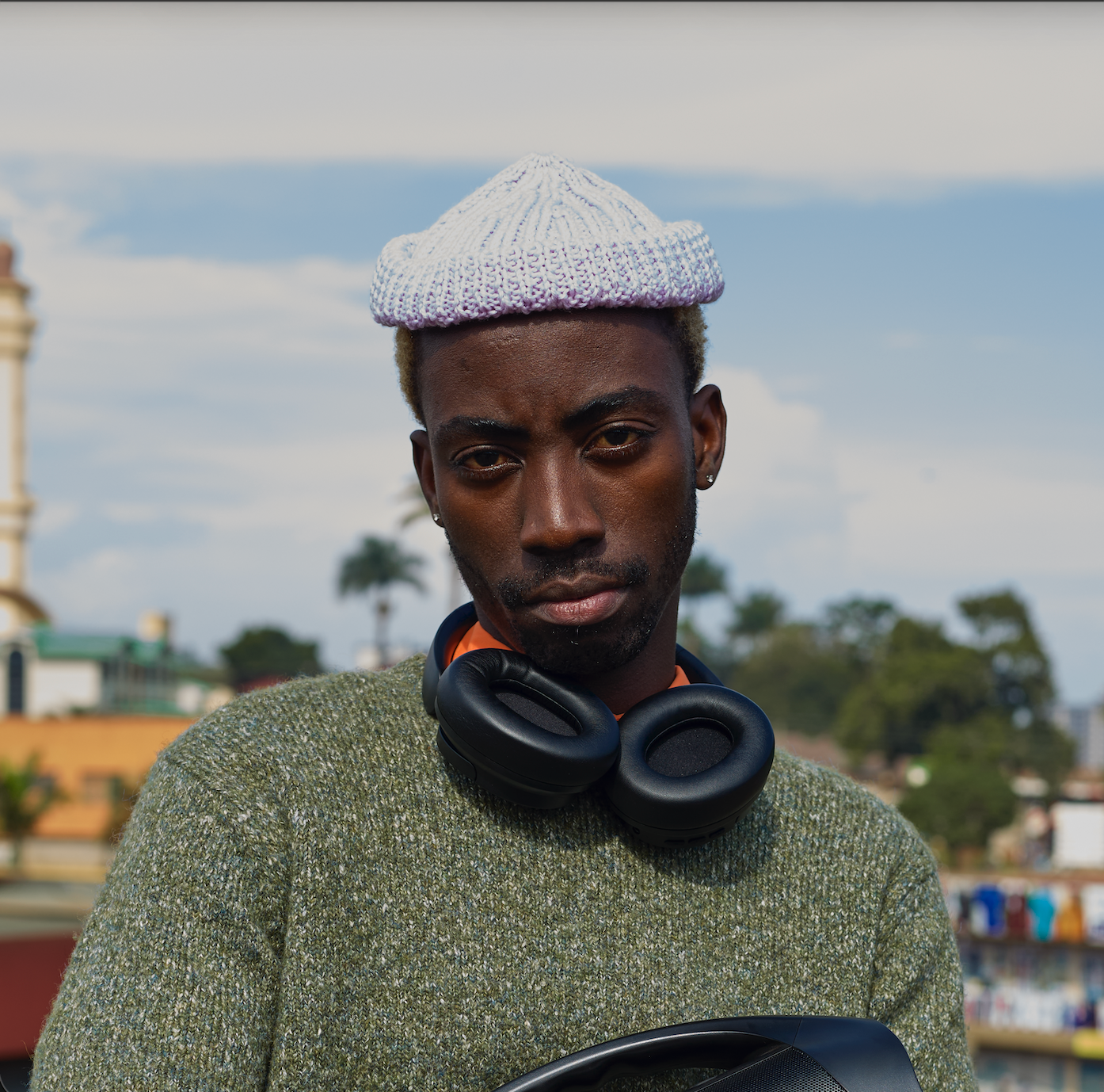 BLACK BassHead X Wireless Active Noise Cancellation Headphone with Travel Case, upto 60H Playtime, 1Yr Warranty