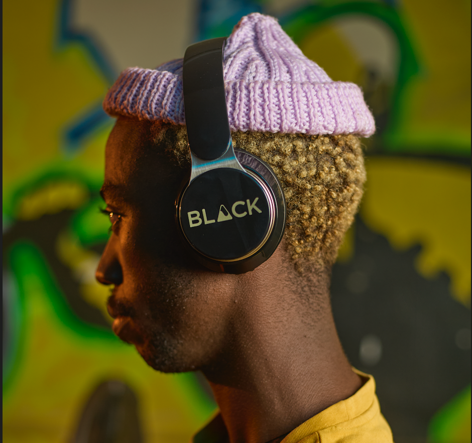 BLACK BassHead 2 Wireless Bluetooth Headphone with mic, Upto 30H Playtime, 1Yr Warranty