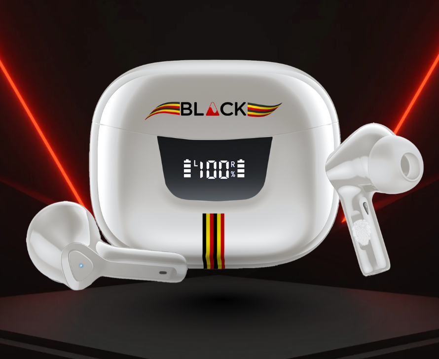 BLACK BassBuds True Wireless (TWS) Earbuds with Mic, Upto 30H Playtime, 1 Yr Warranty