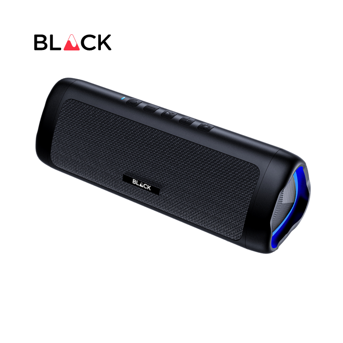 BLACK BassBox Wireless Bluetooth Speaker, 10W, Upto 10H Playtime, 1 Yr Warranty